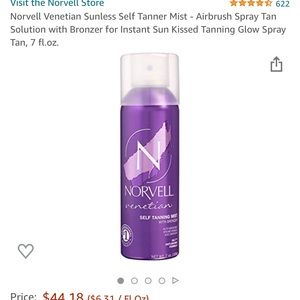 NEW - Norvell Venetian Sunless Self Tanner Mist - Airbrush Spray Tan Sol…